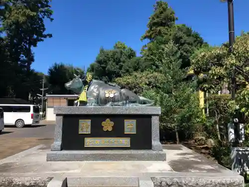 水海道天満宮の狛犬