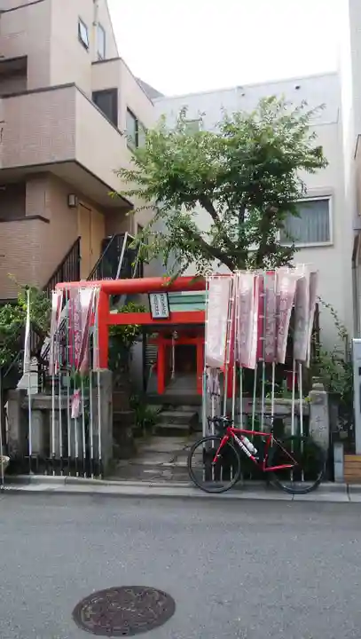 芭蕉稲荷神社の鳥居