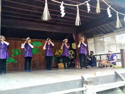 阿智神社のお祭り