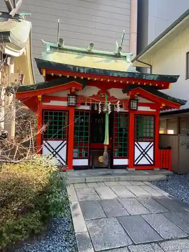 火防　陶器神社（坐摩神社末社）の本殿