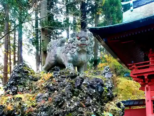 富士山東口本宮 冨士浅間神社の狛犬