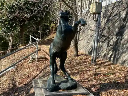 男山八幡宮の狛犬