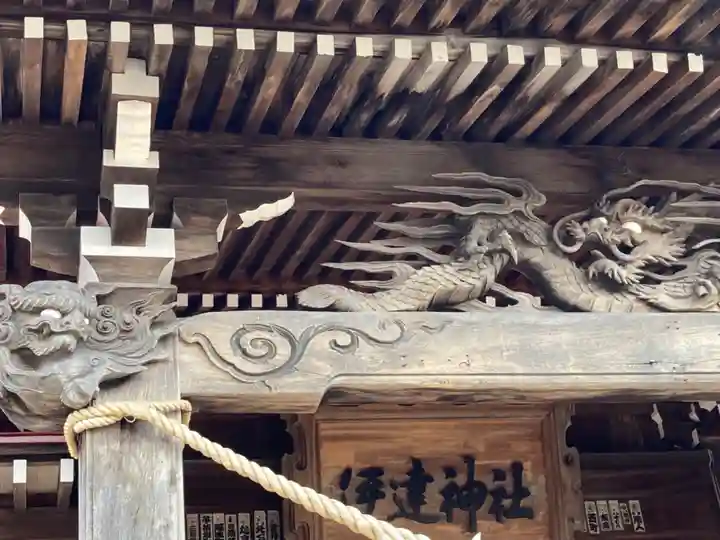 伊達神社の芸術