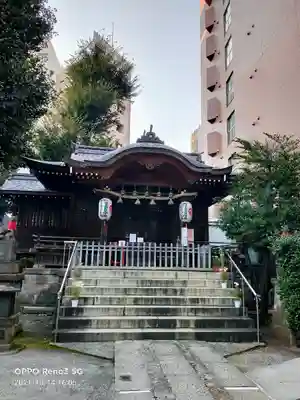 池尻稲荷神社の本殿・本堂