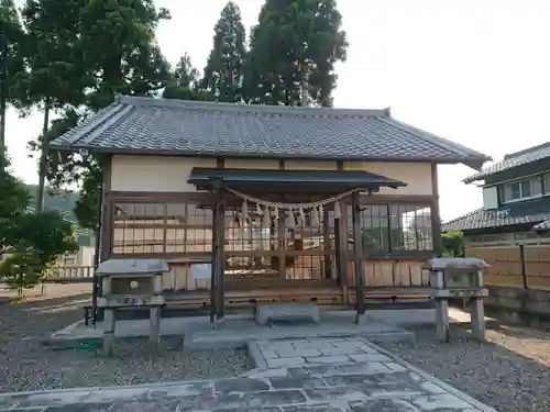 神明神社の本殿・本堂