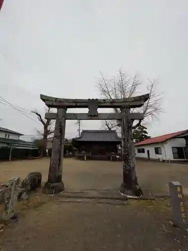 大魚神社　海中鳥居の鳥居