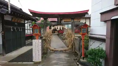 大鏑神社の鳥居