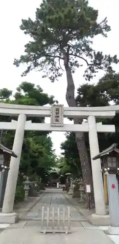 菊田神社の鳥居