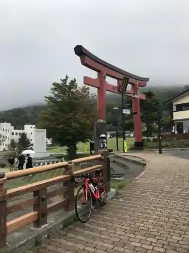 日光二荒山神社中宮祠の鳥居