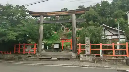 建勲神社の鳥居