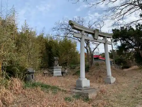 御嶽神社の鳥居