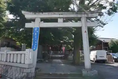 滝野川八幡神社の鳥居