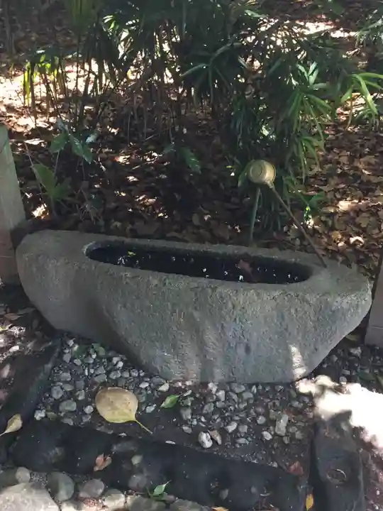 志宝屋神社(豊受大神宮末社)の手水舎