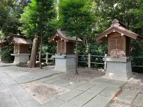 越ヶ谷久伊豆神社の末社・摂社