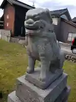 河南神社の狛犬