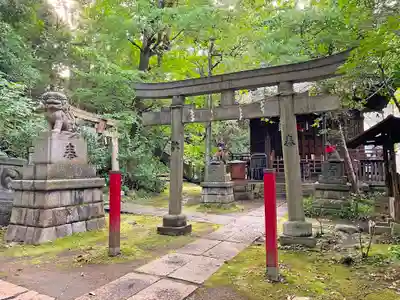 赤坂氷川神社の鳥居