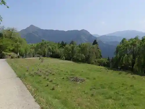 山崎忌部神社の景色