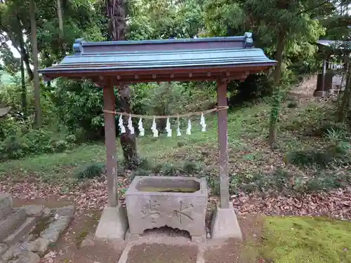 伊古乃速御玉比売神社の手水舎