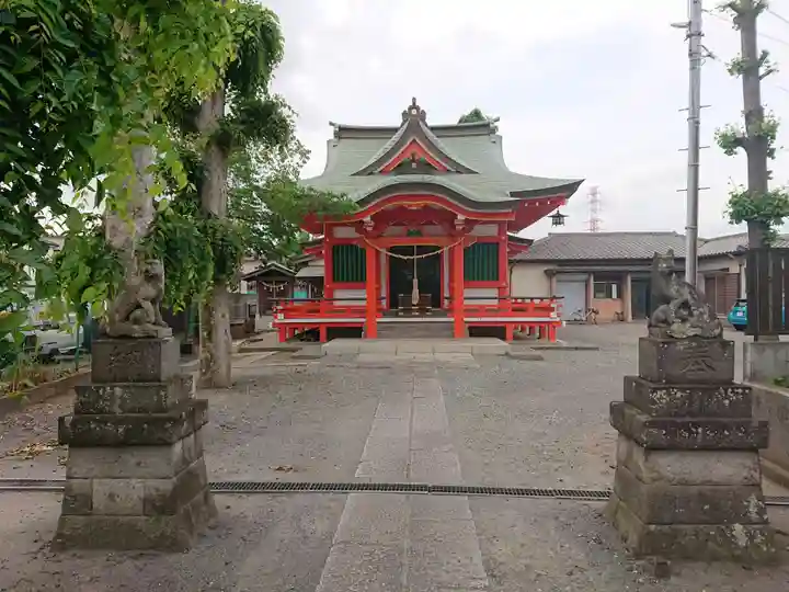 川向稲荷神社の本殿・本堂