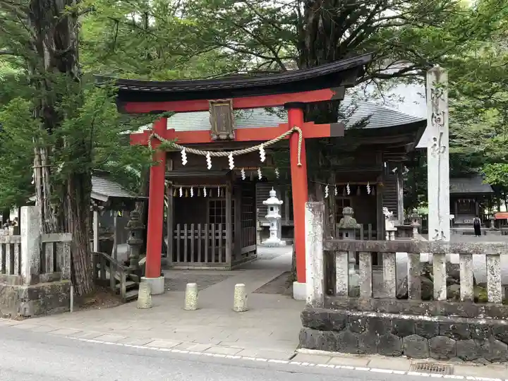 淺間神社(忍野八海)の鳥居
