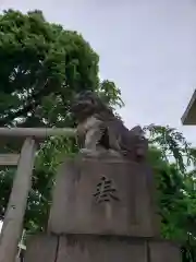 諏訪神社の狛犬