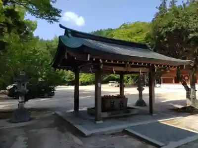 速谷神社の手水舎