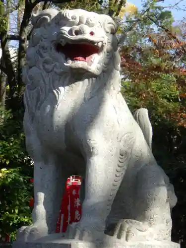 白山神社の狛犬