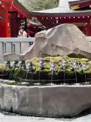 箱根神社の手水