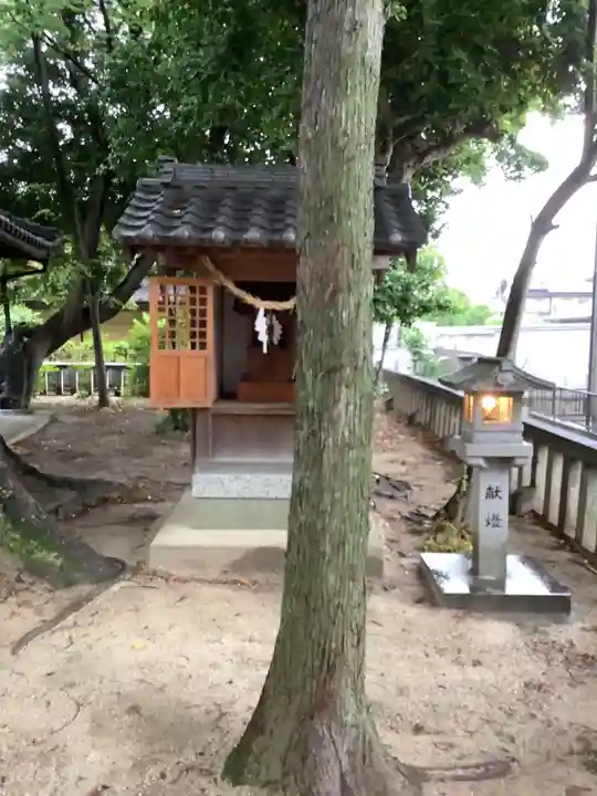 小垣江神明神社の末社・摂社