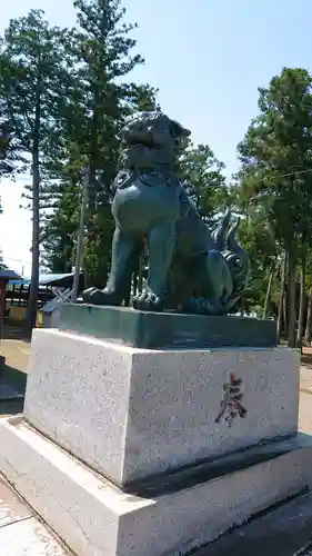 鬼鎮神社の狛犬