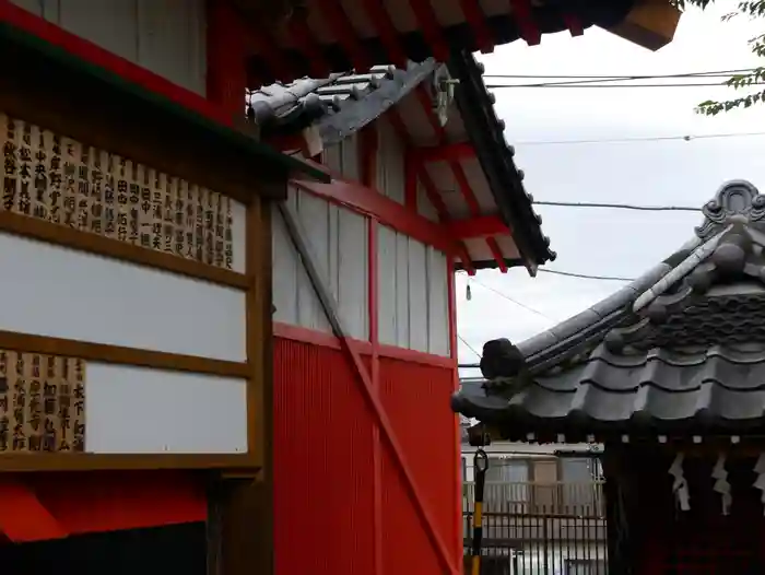 塚越稲荷神社の本殿