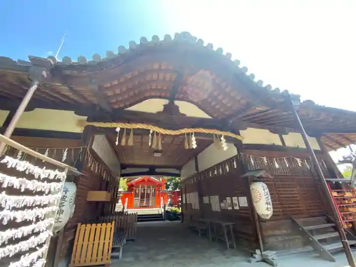 許波多神社(五ケ庄鎮座)(京都府)