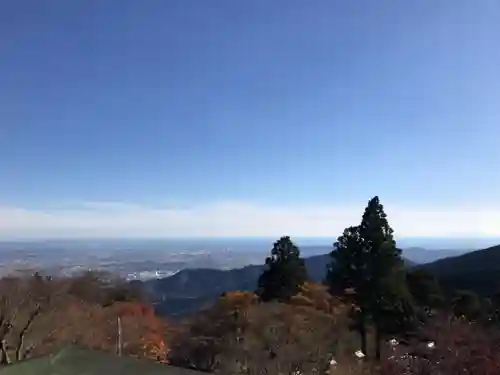 大山阿夫利神社の景色