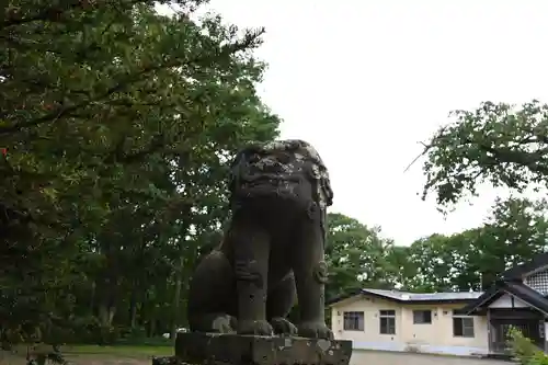 弟子屈神社の狛犬