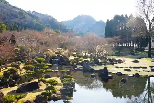 羅漢寺の庭園