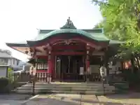 市谷亀岡八幡宮の本殿・本堂