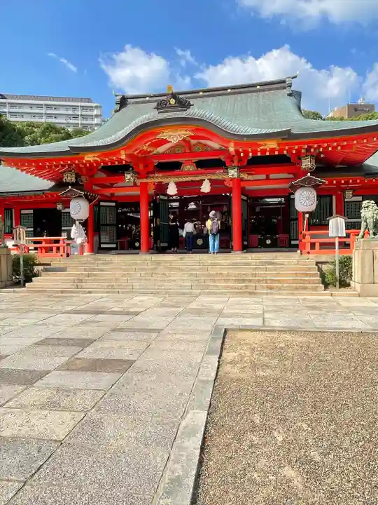 生田神社の本殿・本堂