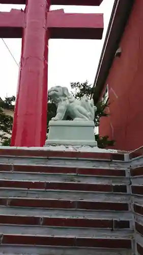 八幡神社の狛犬