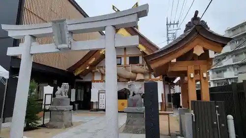 出雲大社埼玉分院の鳥居