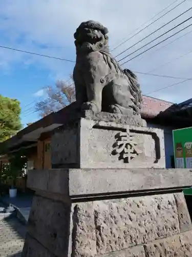 玉村八幡宮の狛犬