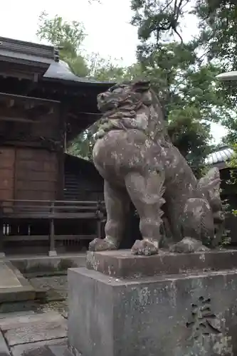 忍　諏訪神社・東照宮　の狛犬