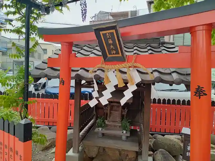 藤之宮 春日神社(野田の藤跡)(大阪府)