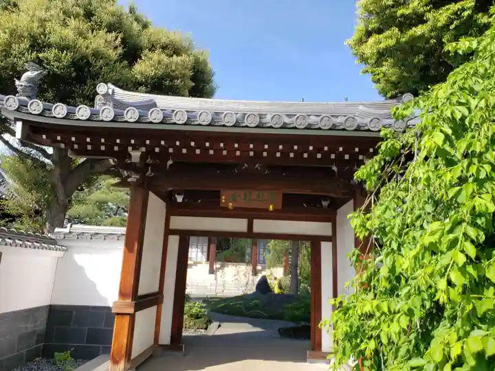 圓照寺の山門・神門
