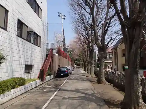 下神明天祖神社の周辺