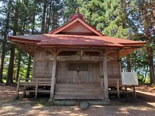 文月稲荷神社の本殿