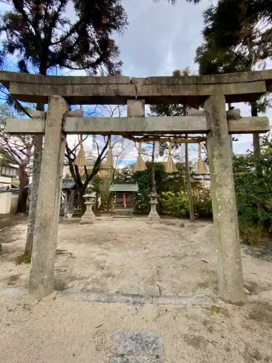 若宮八幡宮(佐古)の鳥居