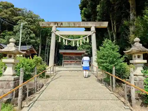 五社神社の鳥居