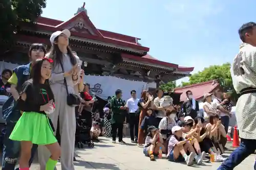 釧路一之宮 厳島神社のお祭り