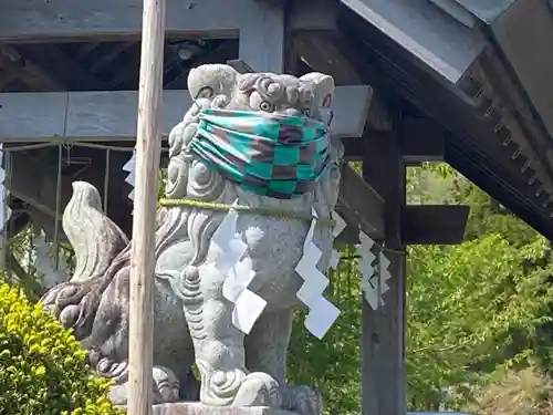 賀茂神社の狛犬