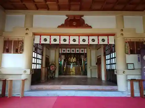 八柱社の本殿・本堂